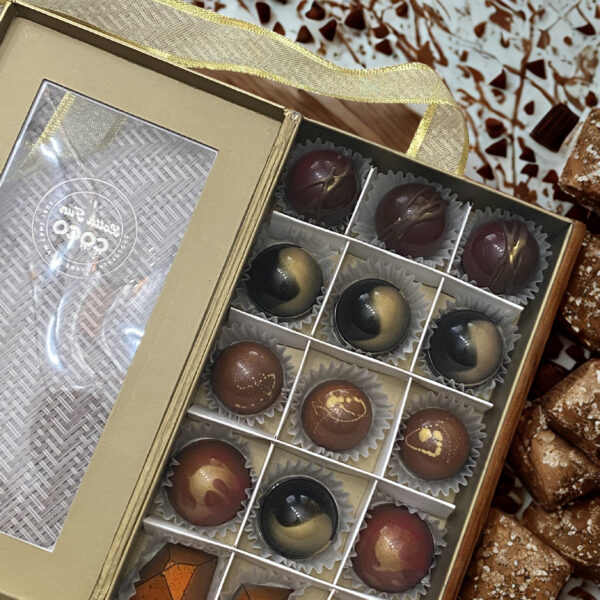 Bourbon infused chocolate collection