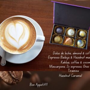 Coffee Bonbons 6 piece *Best Seller*