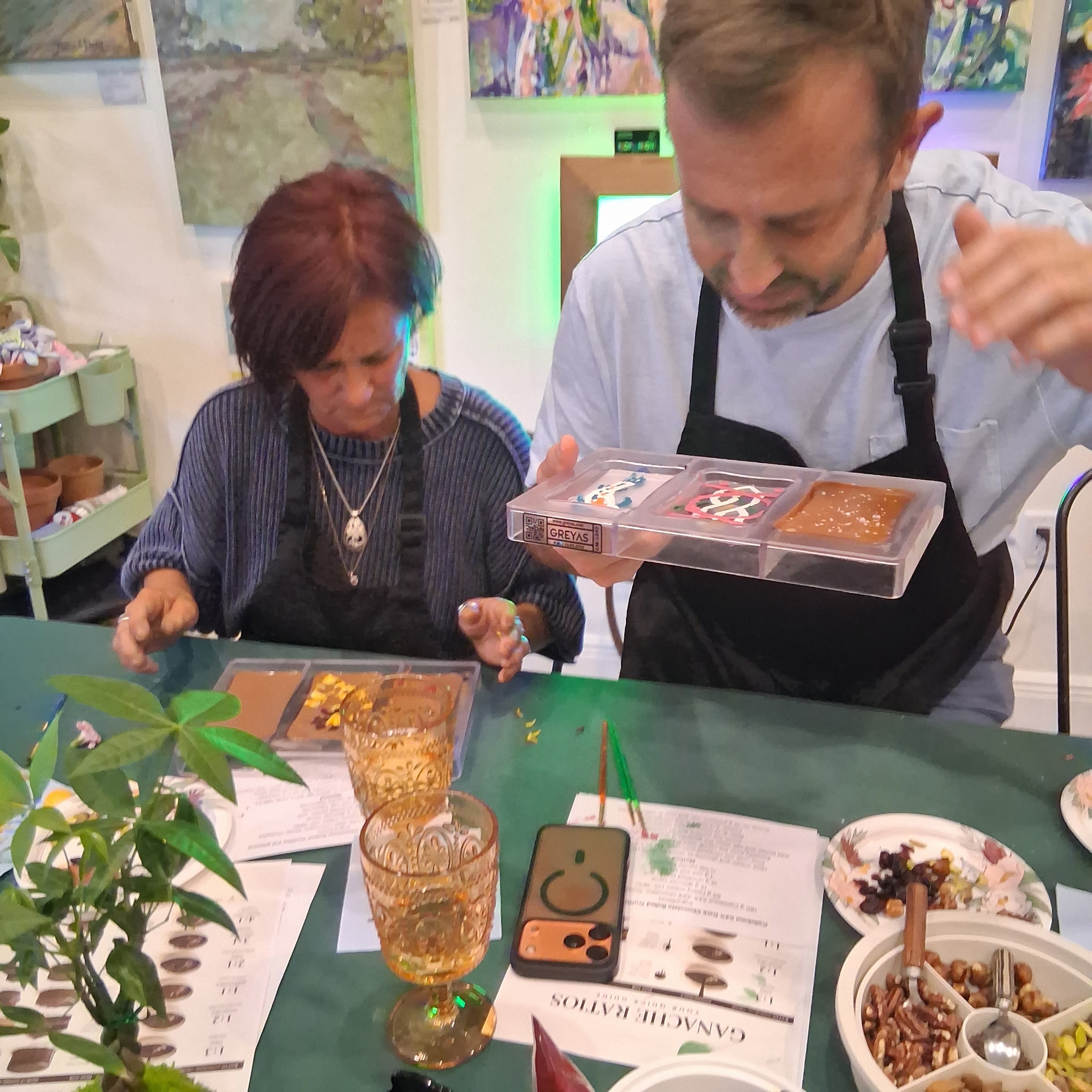 Chocolate class at Chocolattes 10/11 4-6 - Image 6